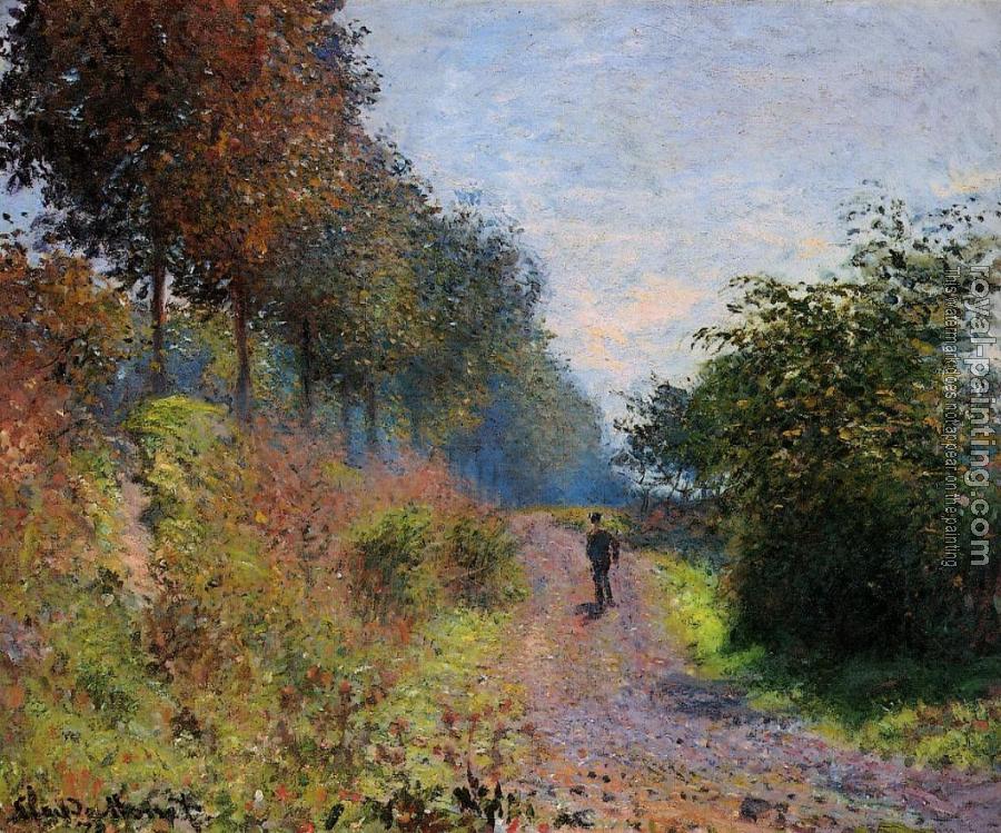 Claude Oscar Monet : The Sheltered Path
